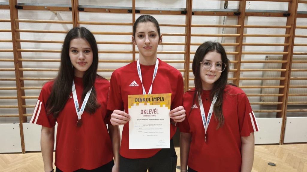 Diákolimpia vármegyei döntő- asztalitenisz