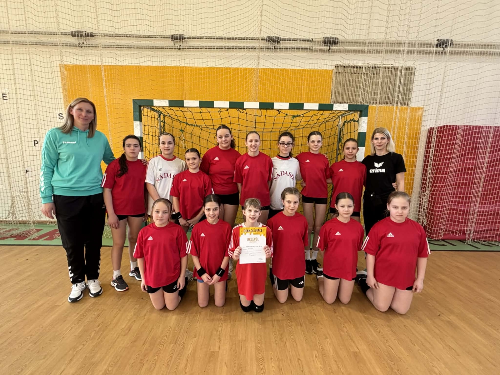 III. korcsoportos leány kézilabda diákolimpia körzeti forduló