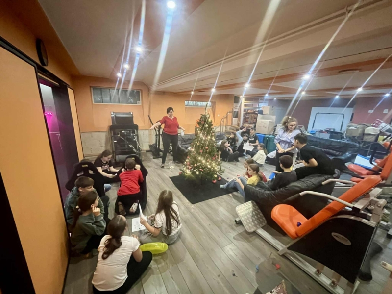 5.b osztály csapatépítő karácsonyváró osztálydélután