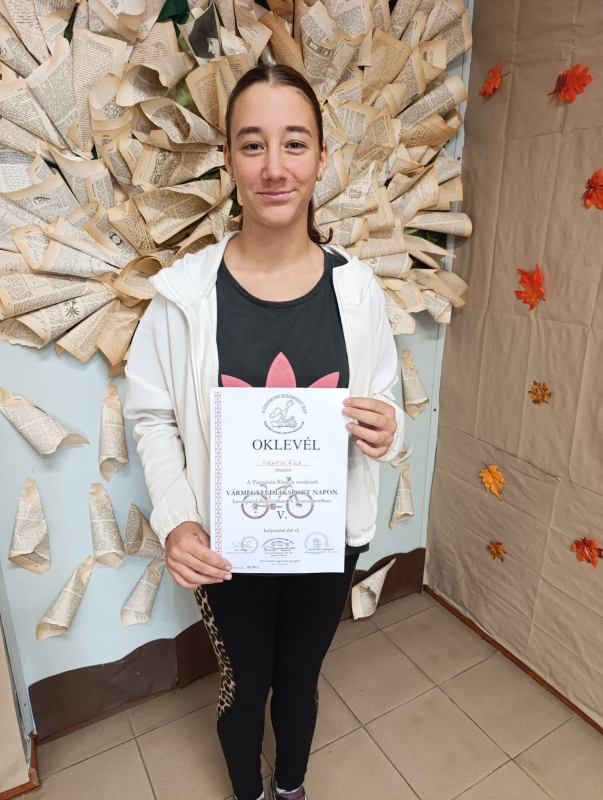  XXV. Megyei Diáksport Nap Kerékpáros verseny