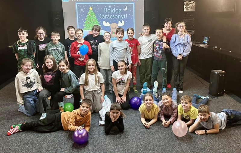 5.b osztály csapatépítő karácsonyváró osztálydélután