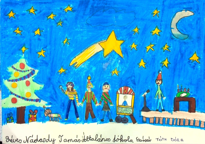 Nádasdy Kulturális Központ adventi rajzpályázata