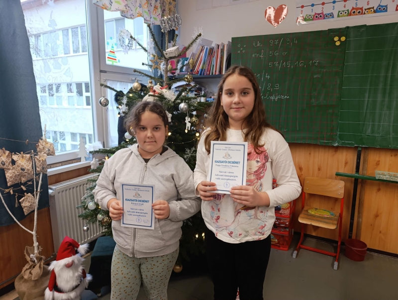 Karácsonyi műsor iskolánkban