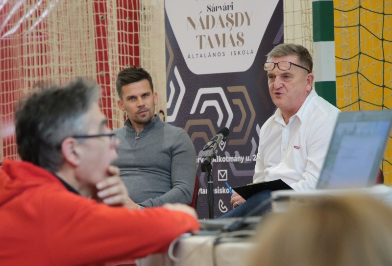 Közönségtalálkozó Stieber Zoltánnal