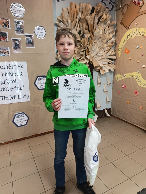 Kerékpáros Iskola Kupa városi fordulója