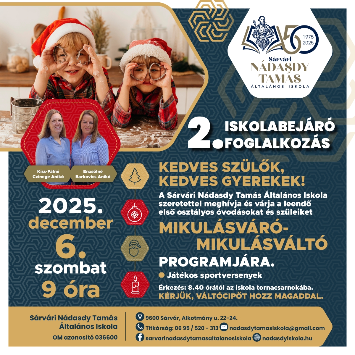 2.Iskolabejáró program: Mikulásváró Mikulásváltó