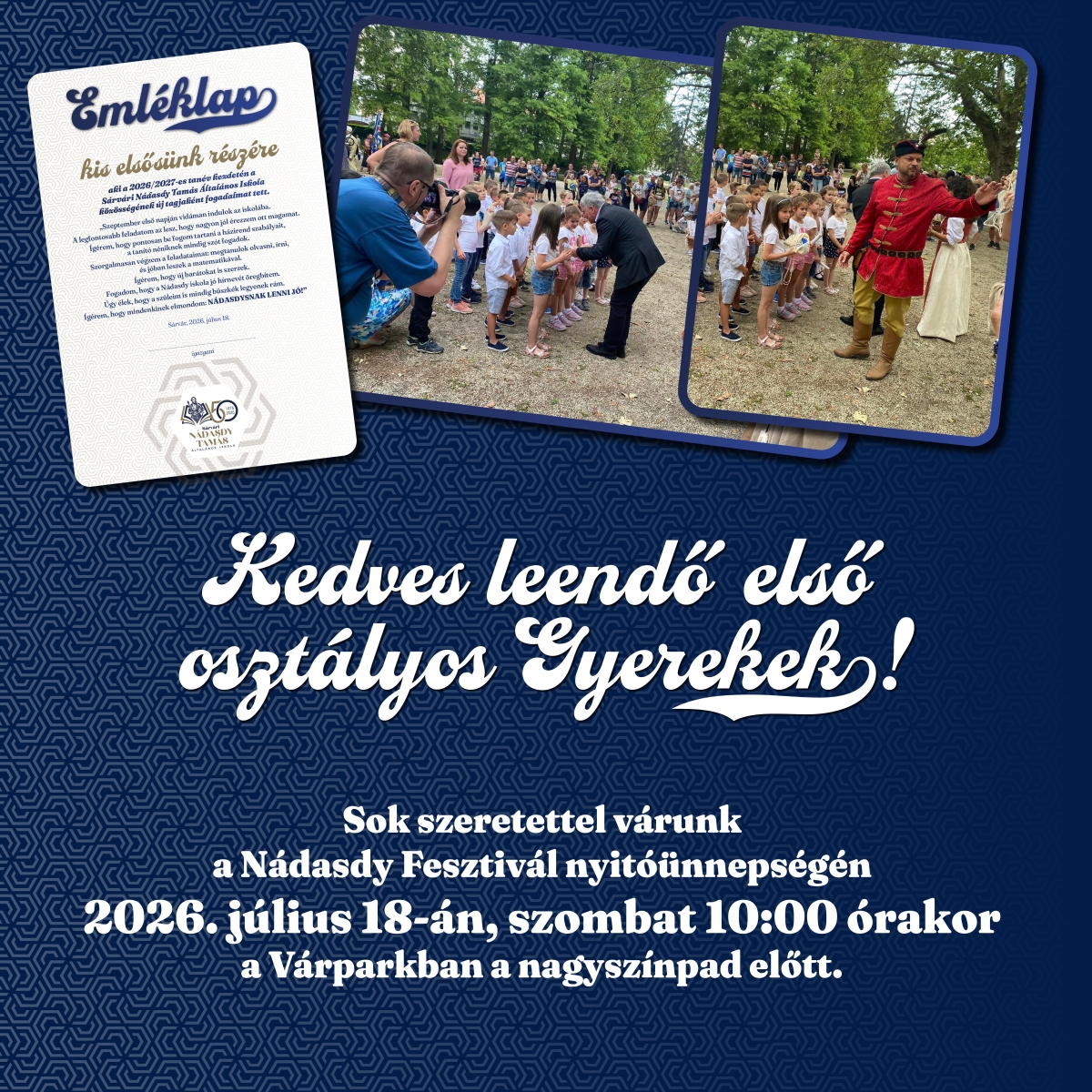Kis elsős avató